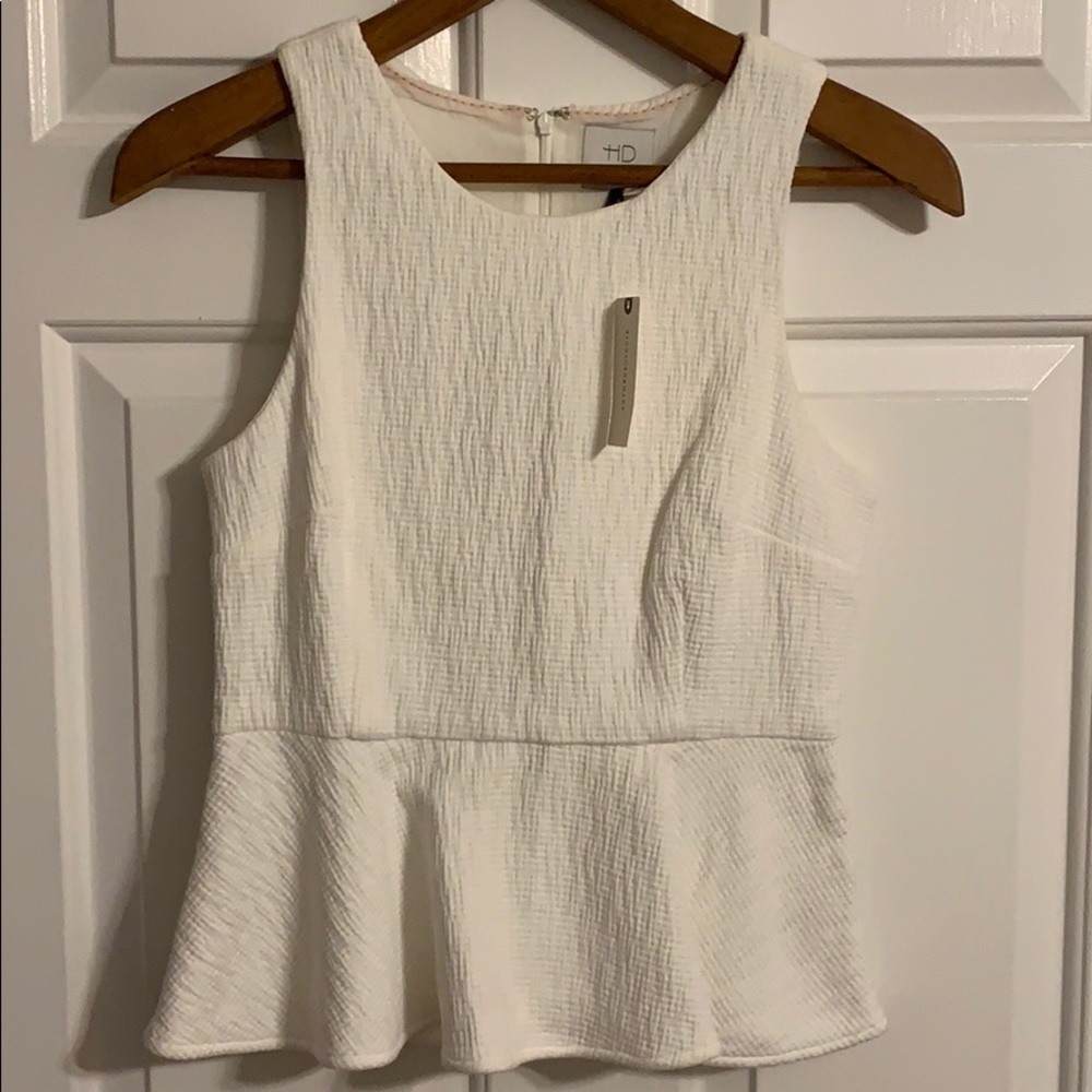 •HD in Paris• Peplum Top from Anthropologie